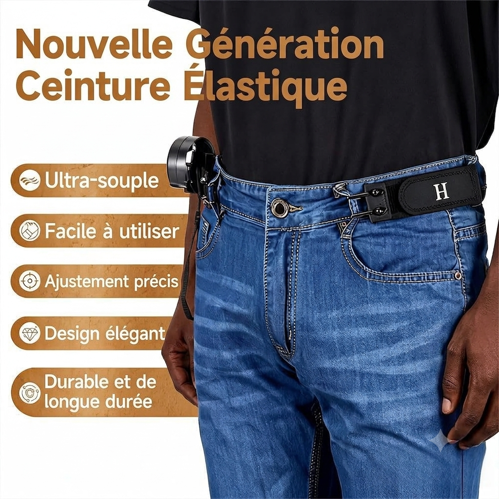 Ceinture Sans Boucle™ Homme et Femme | Confort maximal. Maintien parfait.