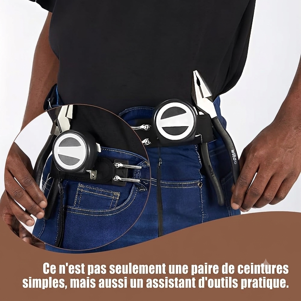 Ceinture Sans Boucle™ Homme et Femme | Confort maximal. Maintien parfait.